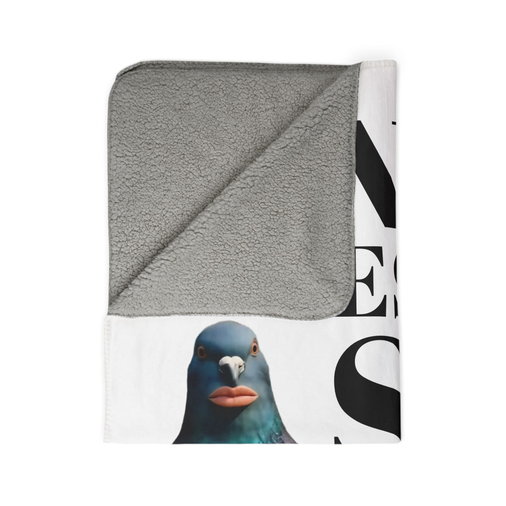 Koc z nadrukiem AhhPigeon