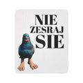 Koc z nadrukiem AhhPigeon